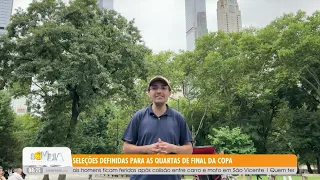 Quarter-finalists set for the World Cup - 7/8/2026