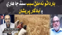 Straight Forward With Talha Jatoi | Farmers Face Issue As Wheat Grain Crops Ready | Syed Nadeem Shah