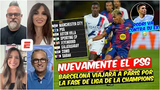 PSG en ESTE MOMENTO no ASUSTA al BARCELONA | Sorteo Champions League | Exclusivos
