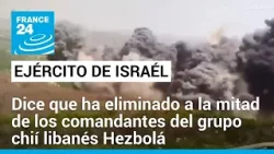 Israel ataca varias infraestructuras clave de Hezbolá en el sur del Líbano • FRANCE 24 Español
