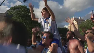Argentina soccer fans fill Mill Creek Park for second banderazo