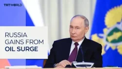 Война в Иране привела к рекордному росту доходов России от нефти. Война в Иране привела к рекордному росту доходов России от нефти.