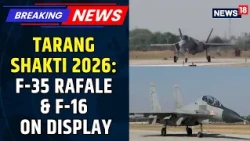 Tarang Shakti 2026: Aerial Spectacle Showcases Global Air Power in Jodhpur Airforce Station | News18