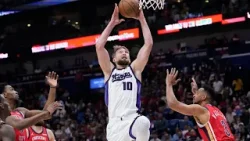 Ingram, Valanciunas lift Zion-less Pelicans past Sacramento Kings and into the playoffs | Highlights