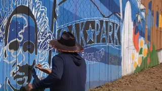 Sacramento’s Oak Park transforms vacant lot into community art garden