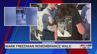Mark Freedman remembrance walk held in Greensboro