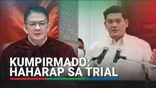 Baste Duterte kinumpirma kay Chiz na darating siya sa impeachment trial