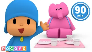Let's Have a Picnic! 🧺 Elly Makes the BEST FOOD! | Pocoyo 🇧🇷 Portuguese Brazil