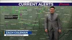 Showers and storms continue for Wednesday