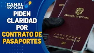 Passports in Colombia: Court halts contract and Foreign Ministry responds | Canal 1 News