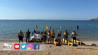 SAROS COASTLINE TO BE MAPPED BY SEA KAYAK