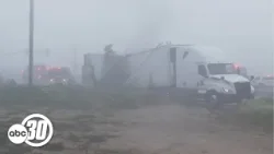 CHP urging safety amid increase in Central California crashes with dense fog