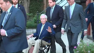 Mitch McConnell returns to the Senate after months of speculation about his health