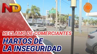 "Total impunity": Las Flores neighborhood shopkeepers, fed up with robberies, demand more security