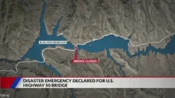 Colorado lieutenant governor verbally declared disaster declaration for US 50 bridge
