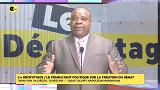 The breakdown / Political consultant on the creation of the Senate: "Boni YAYI will take his seat...
