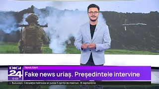 Administraţia Prezidenţială: România nu trimite trupe în Ucraina şi nici militari pe fronf