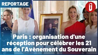 Paris: Reception held to celebrate the 21st anniversary of the Sovereign’s accession