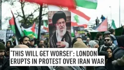 В Лондоне прошли массовые протесты на фоне возмущения по поводу войны с Ираном.