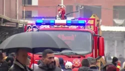 ZJARRI QË DOGJI MILIONA TEK “5 MAJI”/ Video tregon si nisën flakët që shkrumboi tregun