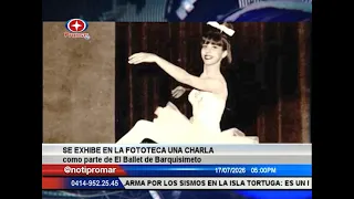 A talk is exhibited at the Fototeca as part of The Ballet of Barquisimeto