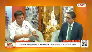 Trujillo: Candidate proposes road renovations and strengthening security in Florencia de Mora