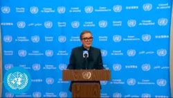 New UN Chief Selection - Media Stakeout | United Nations