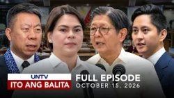 UNTV: Ito Ang Balita | October 15, 2026