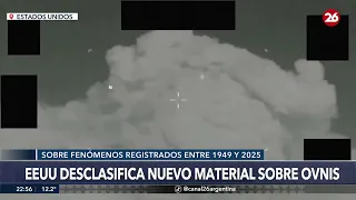 👽 MÁS CASOS DE OVNIS | Estas son las imágenes que difundió Estados Unidos