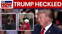 WATCH: Multiple protesters heckle Trump, disrupt Texas rally