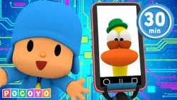 ? O Pato tem um novo TELEFONE! Ele está viciado demais?! ? Pocoyo ?? Português Brasil | Animação