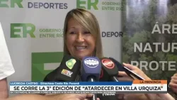 Sebastian Uranga Lucrecia Castro - Se presentó la 3º carrera 'Atardecer en Villa Urquiza'