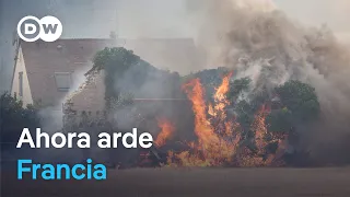 France Battles Major Wildfire Near Paris