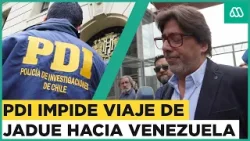 PDI frenó viaje del alcalde Daniel Jadue hacia Venezuela