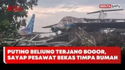 Puting Beliung Terjang Bogor, Sayap Pesawat Bekas Timpa Rumah #beritasatu Puting Beliung Terjang Bogor, Sayap Pesawat Bekas Timpa Rumah #beritasatu