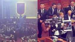 Albanie: en pleine séance, l'opposition perturbe le Parlement avec des fumigènes