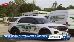 Suspect in custody after barricaded subject investigation in Bonita Springs