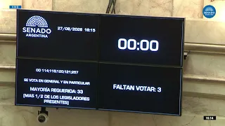 VOTE ON INTERNATIONAL AGREEMENTS - SESSION 08/27/26