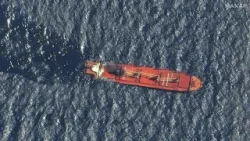 В Красном море частично затонул британский сухогруз, поврежденный в результате атаки хуситов