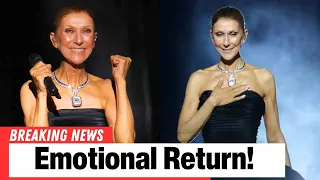 Céline Dion Makes Emotional Return to the Concert Stage