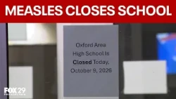 Measles case prompts closure of Pennsylvania high school