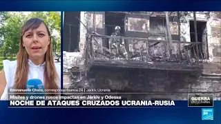 Desde Járkiv: ataques cruzados entre Rusia y Ucrania afectan infraestructura civil • FRANCE 24