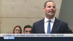 Il-gvern tajjar kważi €400,000 fi propaganda għall-budget