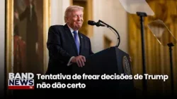 Senado americano barra tentativa de limitar poderes de Trump | BandNews TV