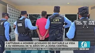 Honduran man arrested for allegedly killing his 16-year-old sister in La Trinidad, Comayagua