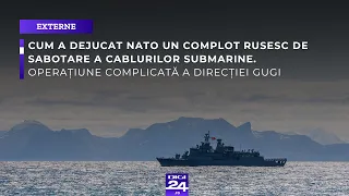 Cum a dejucat NATO un complot rusesc de sabotare a cablurilor submarine