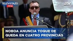 Noboa anuncia toque de queda en cuatro provincias | Televistazo 7PM? 2 Marzo 2026 Noboa anuncia toque de queda en cuatro provincias | Televistazo 7PM? 2 Marzo 2026