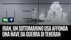 Iran, sottomarino Usa affonda nave da guerra di Teheran