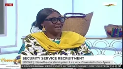 Набор в службы безопасности: я виню систему образования; это массовое разрушение — Аярна