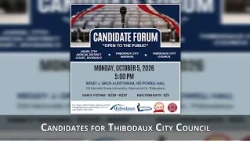 Bayou Time News 2026 Thibodaux City Council Forum